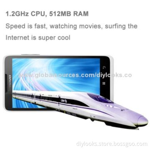 Lenovo A656 4GB White, 5.0 inch Android 4.2 Smart Phone, MTK6589 Quad Core 1.2GHz, RAM: 512MB, Dual